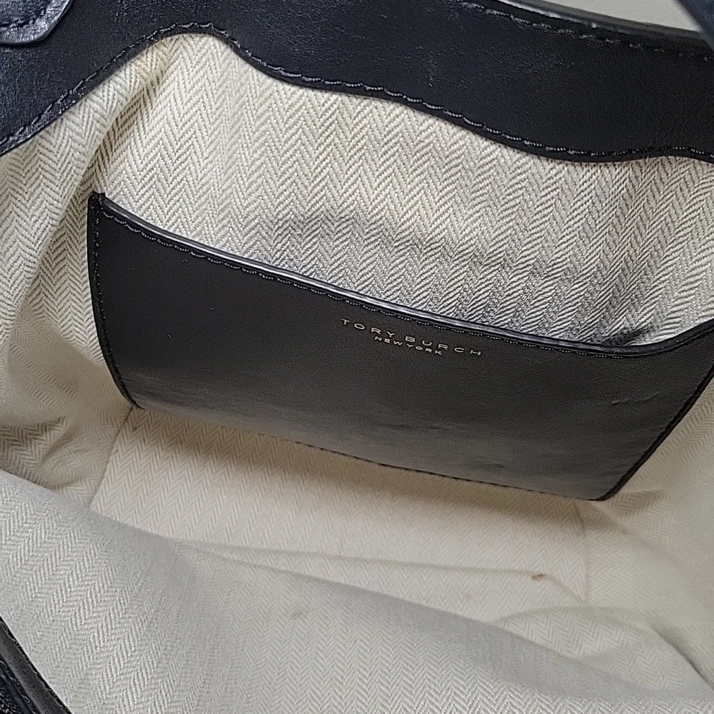Tory Burch Black Bucket‎ Bag. NWOT